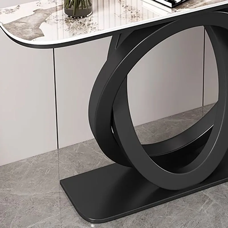 Luxury Trendy Console Table Curved Unique Beauty Elegant Console Table Nordic Design Console Meuble Living Room Furniture view 4