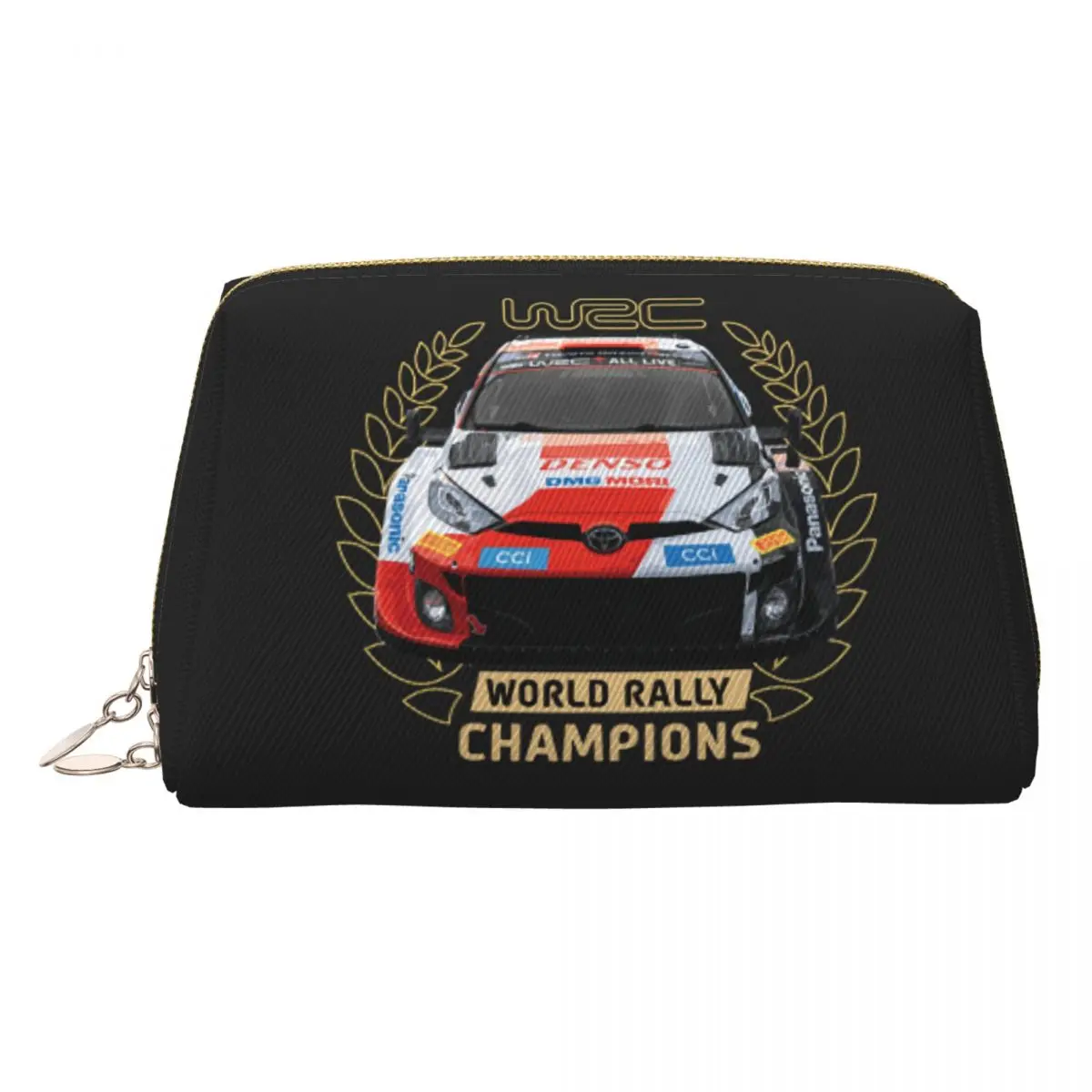World Rally Championship WRC Women Cosmetic Bags Travel Makeup Organizer Pouch Toiletry Storage Dopp Kit Box