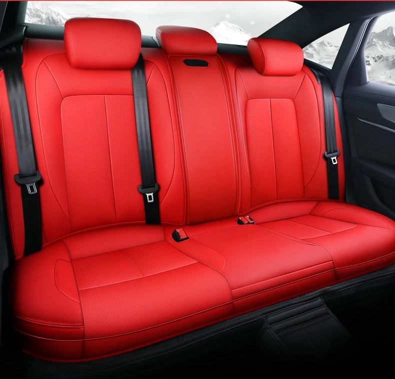 Maßgefertigte PU-Leder LUXUS Autositzbezüge 100% Passgenau für Renault Megane 2 2003~2006 360 ° Surround Auto-Innenausstattungszubehör – Detail 9