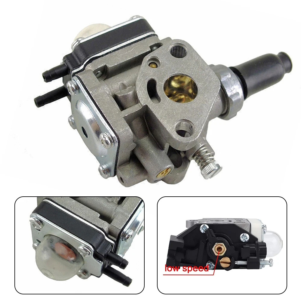 Metal Carburetor For TH43 TH48 Brushcutter Trimmer Engine Replacement Part Compatible With Garden O'utdoor Power Equipment Ac