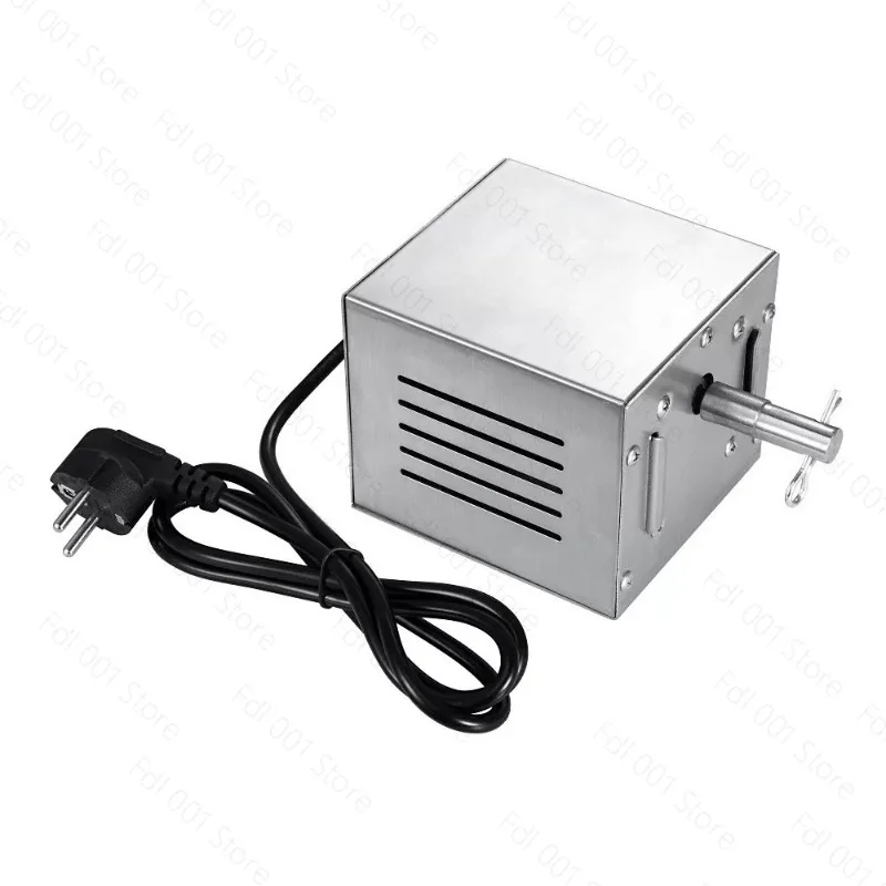 220V roasted whole sheep suckling pig rack motor large torque outlet stainless steel heat dissipation  automatic rotating motor