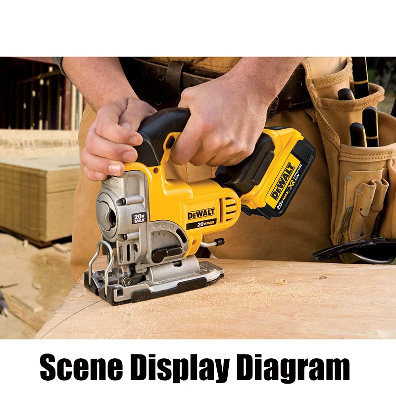 Imagem -03 - Jig Saw Max sem Fio 4-posições Ação Orbital Regulação de Velocidade Madeira Corte Curva Profissional Ferramenta Nua 20v Dewalt-dcs331