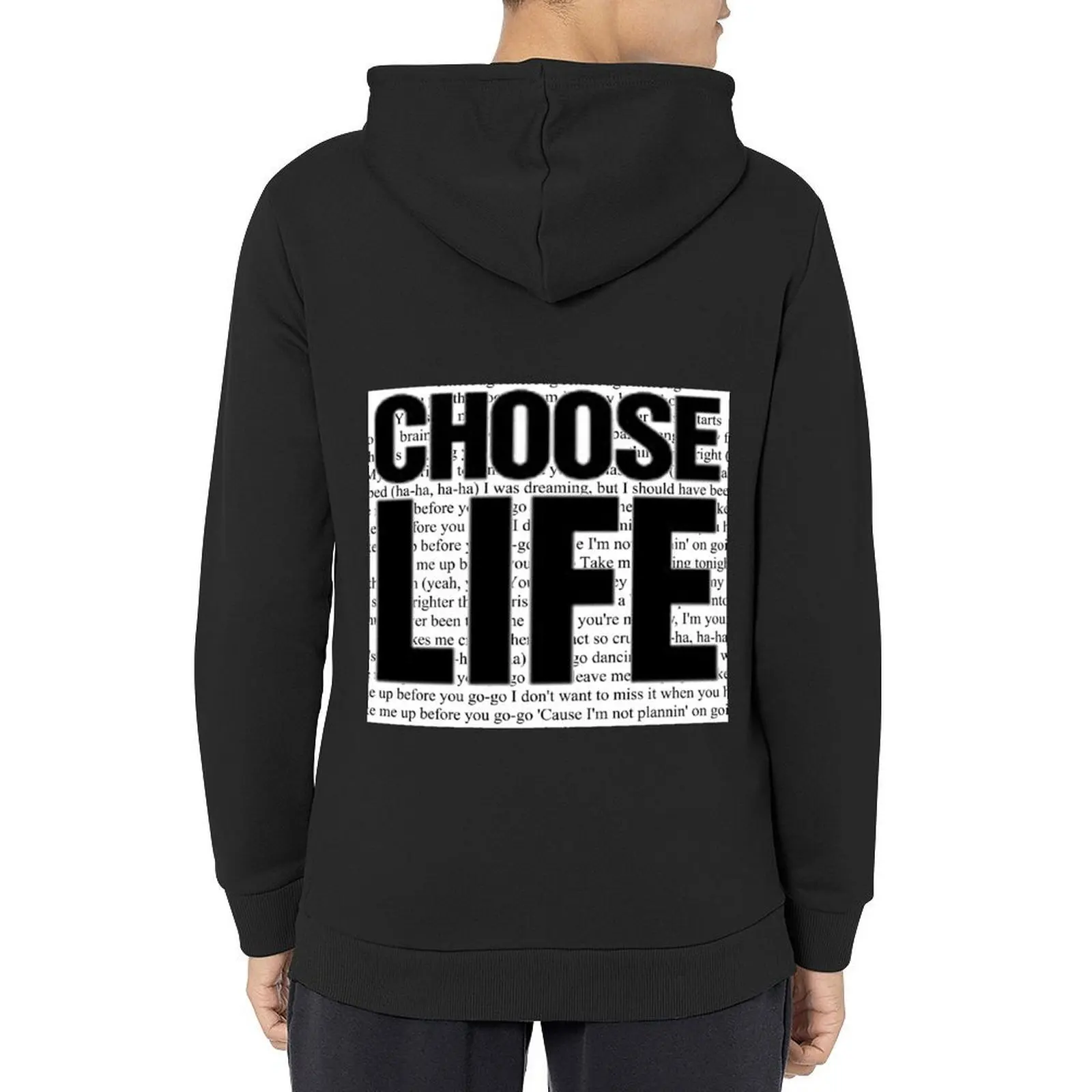 

george michael choose life wham Hoodie men's sweat-shirt set men's winter sweater men's sweat-shirt tracksuit