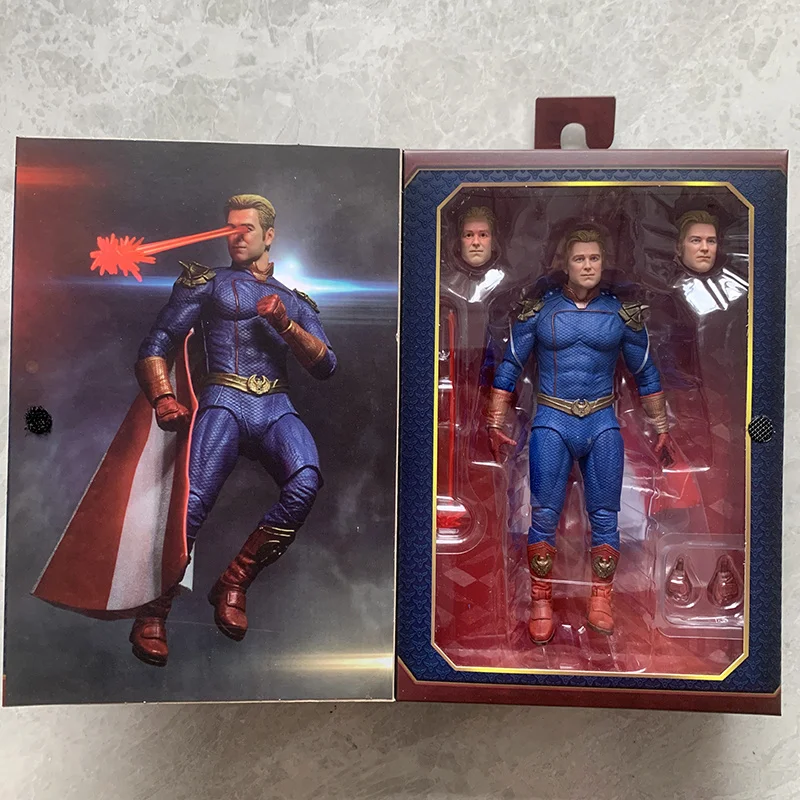 Neca 61990 The Boys Figure Homelander Action Figure Super Hero Ultimate Starlight Collection Model 7