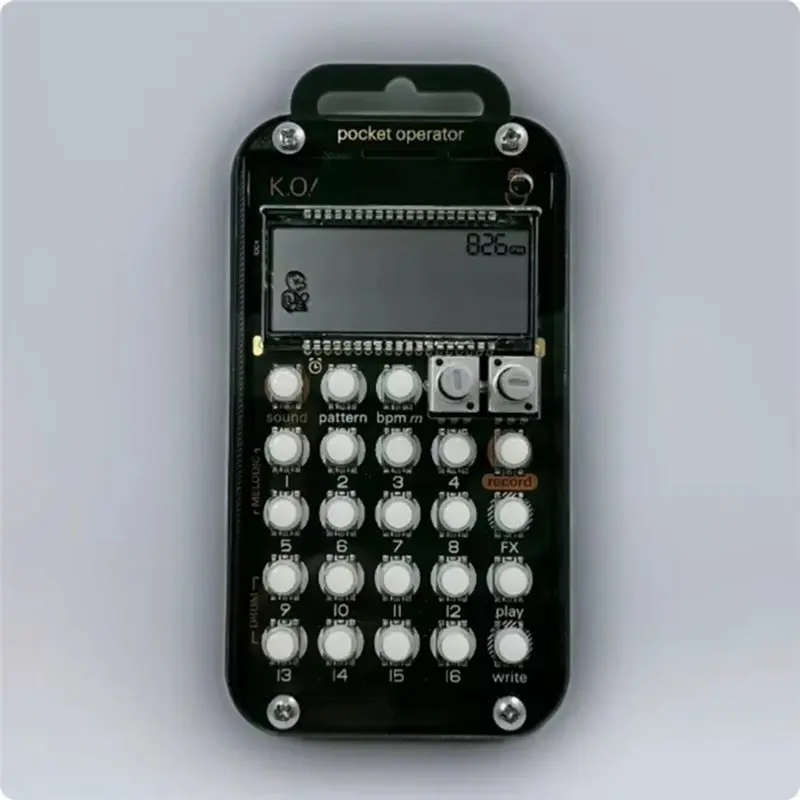 CLCU Shock Dust Proof Protector Case For Teenage Engineering Pocket Operator PO-33 PO-32/35/20/28/24/16/14/12/128/133