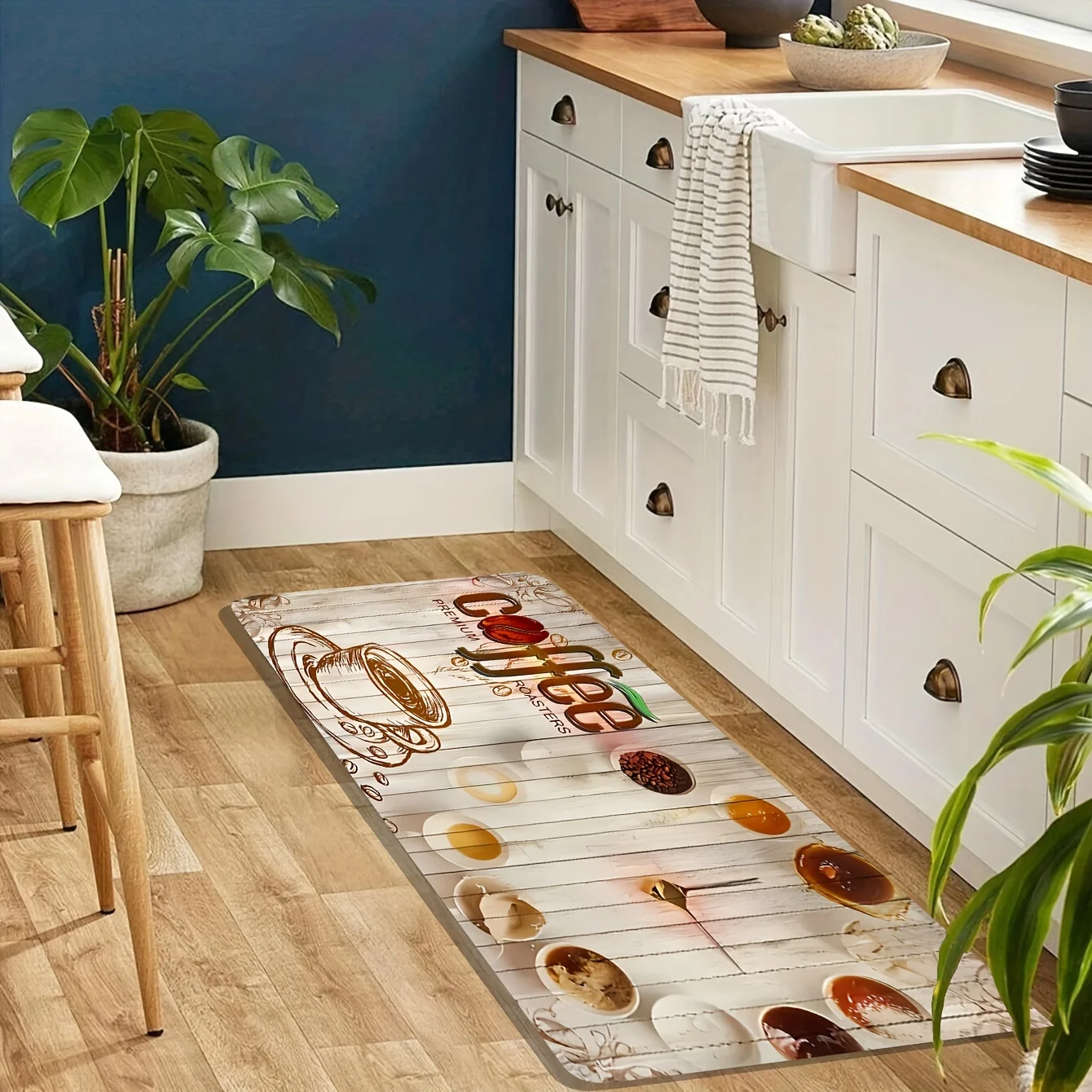 Tappeto Rustico in Legno con M - Commercial Kitchen Zones recensione e prezzo