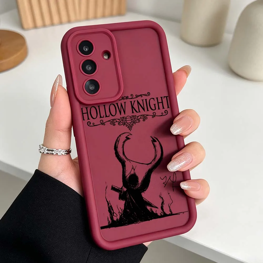 Imagen 7: Funda de silicona The Hollow Knight para Samsung Galaxy A71 A57 A56 A55 A54 A53 A52s A17 A16 A06 Eye Ladder
