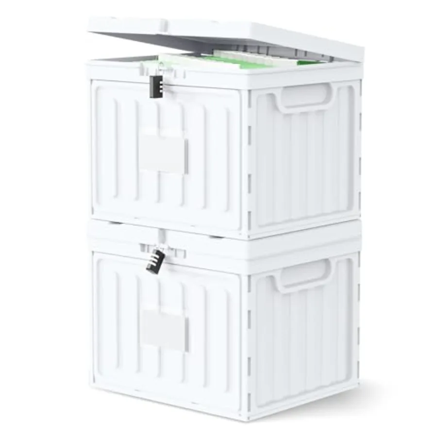 

Plastic File Box with Lid for Letter Size Hanging File Folders Hanging File Folder Box for Home Office School File Cabinet Asse