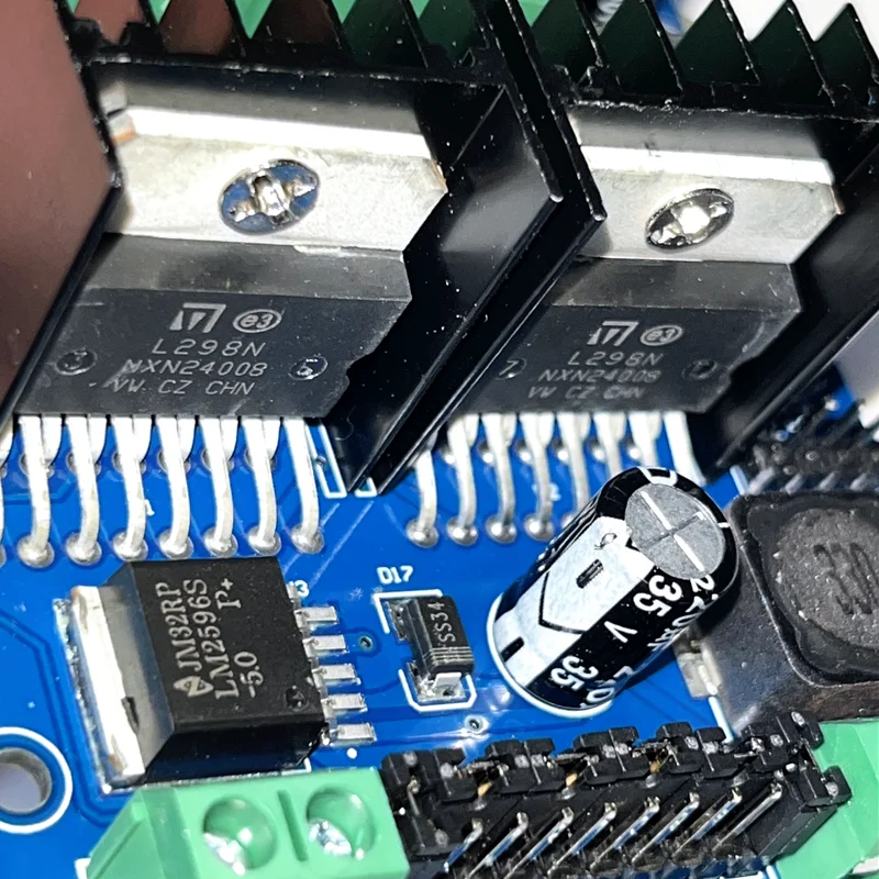Smart Car Driver Board Dual Channel L298N Motor Driver Module Four Channel DC Gear Motor Driver Module