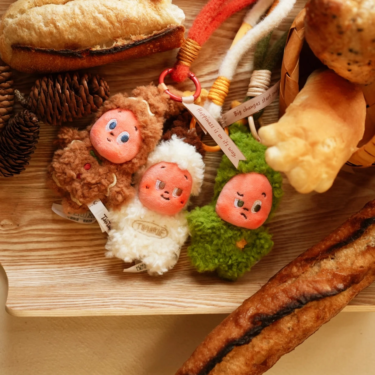 

POP MART мерцающий мерцающий вкусные моменты слепая коробка мерцающее печенье плюшевый кулон изящный плюшевый подарок-сюрприз