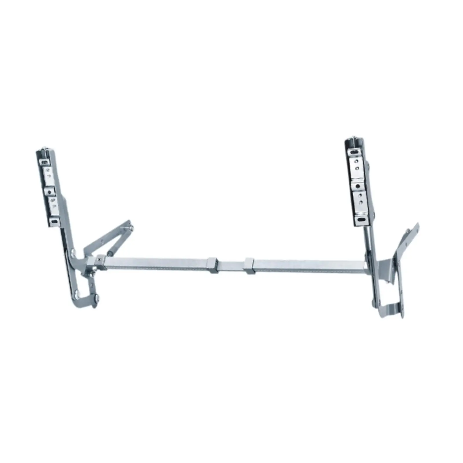 Lift Up Cabinet Hinges with Pneumatic Buffer Smooth Opening Soft Closing Stay for Bathroom and Wall Units