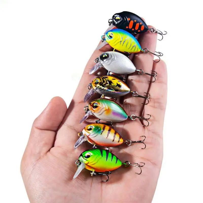 Mini Luya Bait Lure Artificial Bait Bionic Bait Fishing Accessories Hard Bait 3.8cm 3.8g Goods For Fishing Fake Bait