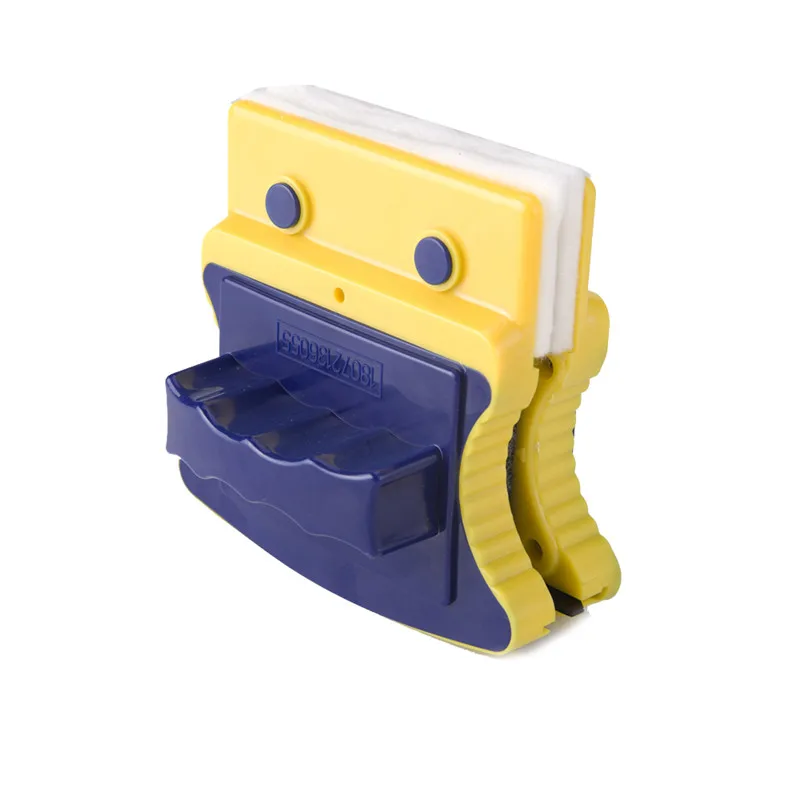 Glass cleaner Double-layer hollow double-sided window cleaner High-rise window cleaning tool Household brush scraping