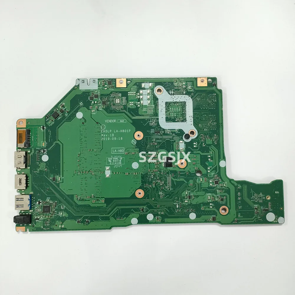 FOR Acer Aspire  A315-42,A315-43  A515-43G,  Laptop Motherboard , EH5LP LA-H801P, , with AMD R3-3200 R5-3500 R7-3700 CPU, DDR4