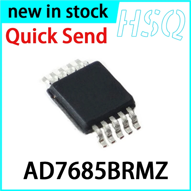 1PCS AD7685BRMZ Screen Printed C3D 16-bit ADC Encapsulated MSOP-10 New Original