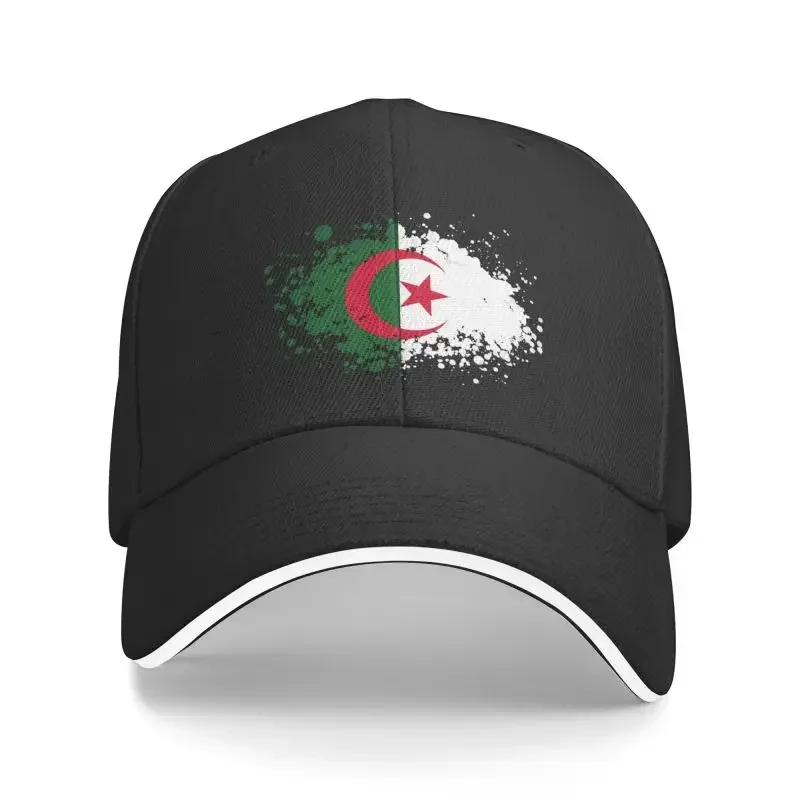 Punk Algeria Motorcycle Baseball Cap Men Women Breathable Algerian Patriotic Dad Hat Sports