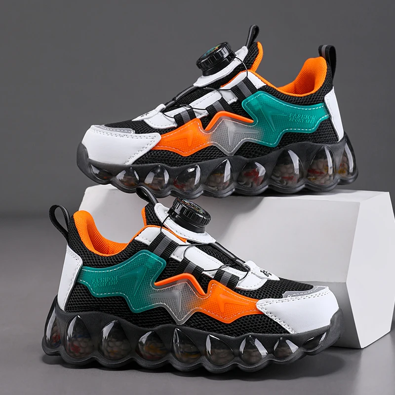 

Daily Practical Children Sports Shoes Slip Resistant Bottom Light Wear Outdoor Walking Sneakers