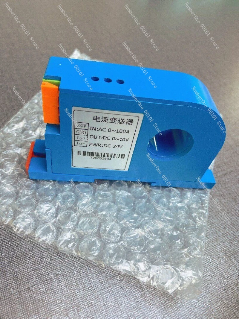 Ac current transmitter mutual inductance all-in-one22mm aperture ac0-100a to 4-20ma ac current transmission