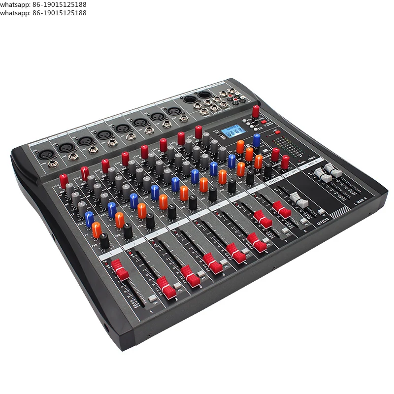 HighQuality6/8/12/16Channel Mixing Console With USB Function Suitable For Home DJ Recording Studio Stage Performance Mixer Audio