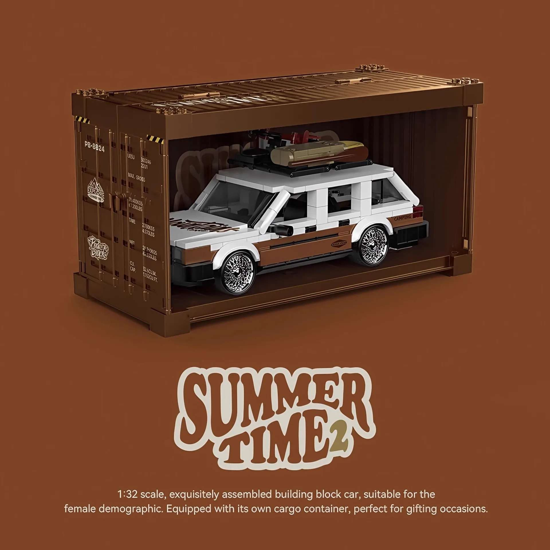 

Автомобильные строительные блоки, дорожные глиняные контейнеры, автомобили с восемью отделениями, игрушки из сборных строительных блоков, модели автомобилей