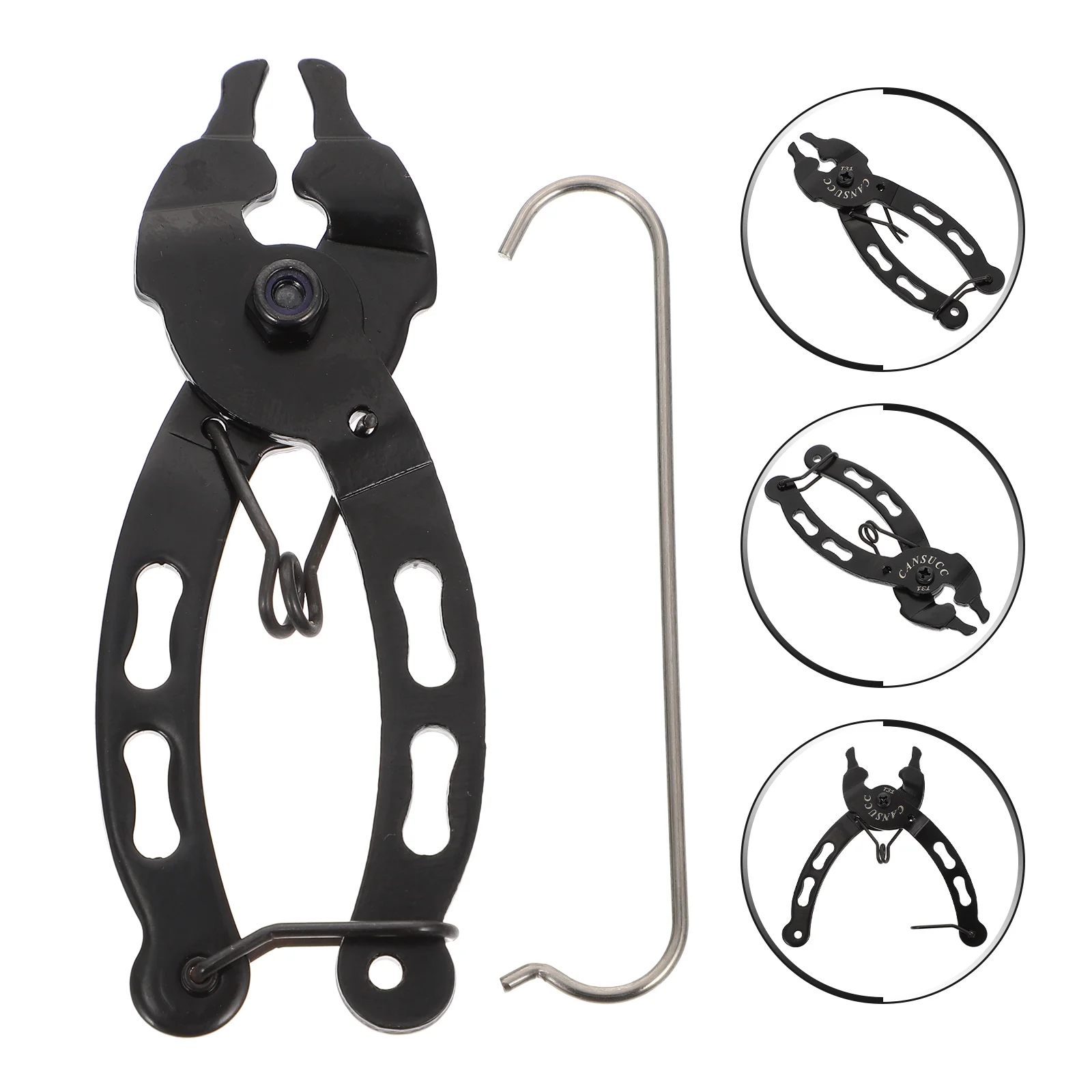 

Wrench Chain Pliers Bike Splitter Repair Tool Installation Accessories Black Clamp