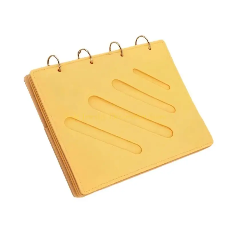 Organizzatori display per accessori per capelli per bambini D46E Organizzatori a clip portatili pieghevoli con texture per