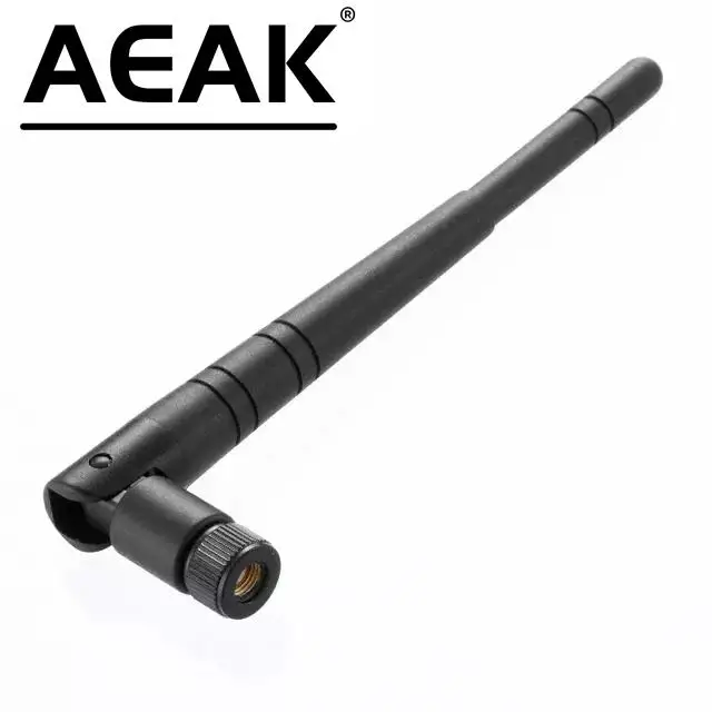 AEAK Taoglas Limited GW.59.3153 10dB 2.4GHz, 5.5GHz Bluetooth, WLAN Whip, Tilt RF Antenna RP-SMA Male