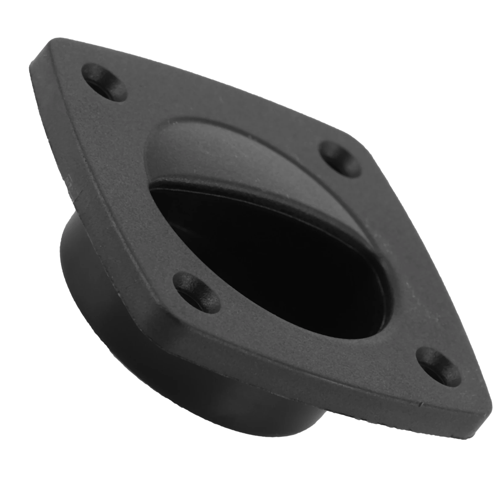 Deck Hardware Hatch Handle Yacht Hatch Handle Pull Handle Nylon Deck Hatch Handle Accessory for Marine Yacht Fishing Boat Black
