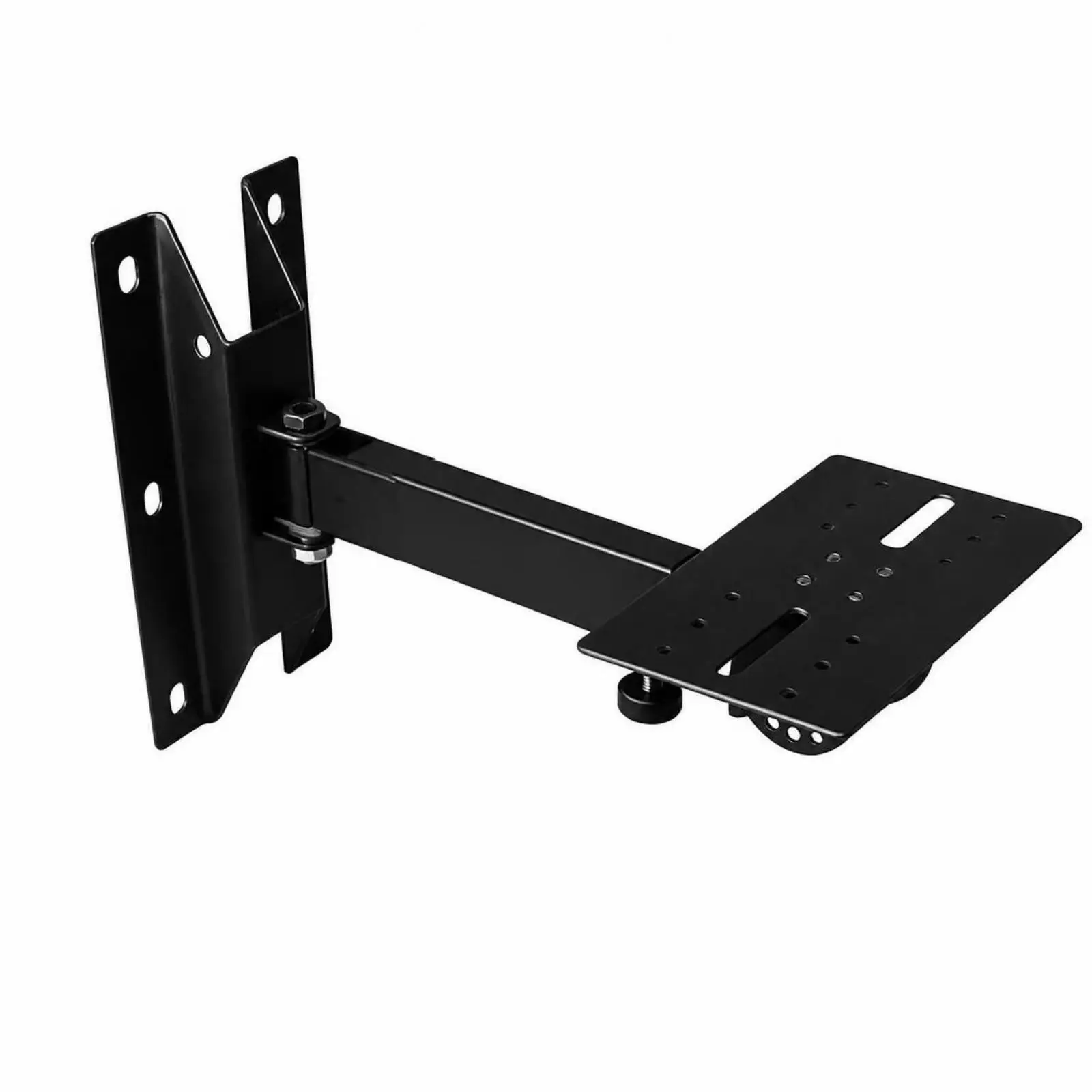 Secure Speaker Mounting Bracket with Inclinable Hinge Lock for Wall-mounted