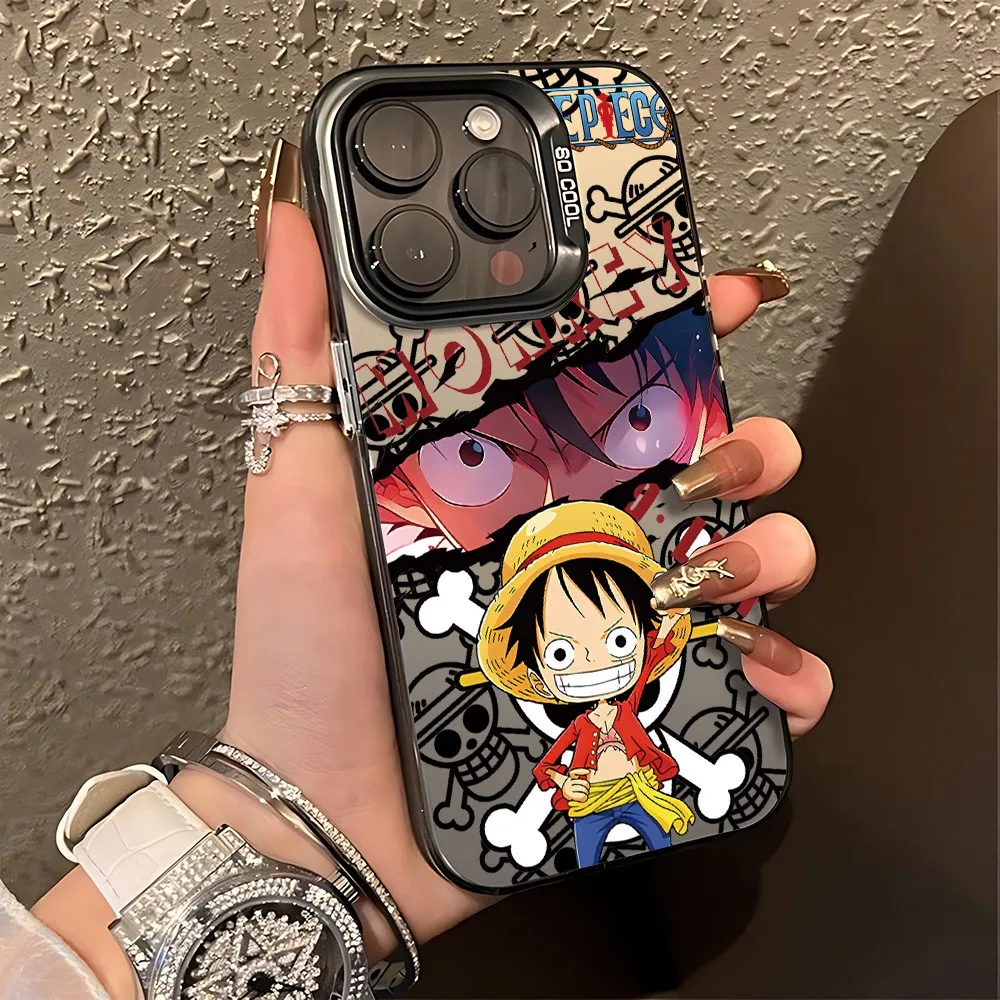 NEW O-One Piece Anime Phone Case For iPhone 18 17 17e 16e 16 15 14 mini Pro Max XS Air Plus Anti Fall Matte Cover