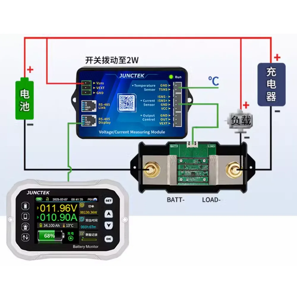 

Серия KH-F Измеритель напряжения и тока электромобиля для автодомов Монитор батареи Менеджер батареи KH110F/KH140F/KH160F