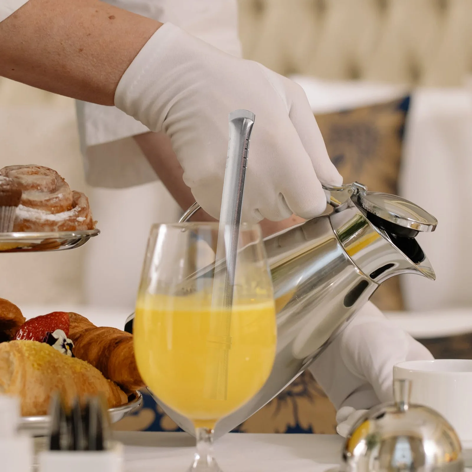 

Stainless Steel Straw Small Portable Filtering Straws For Tea Juice Drinks Reusable Metal Kitchen Home Accessory