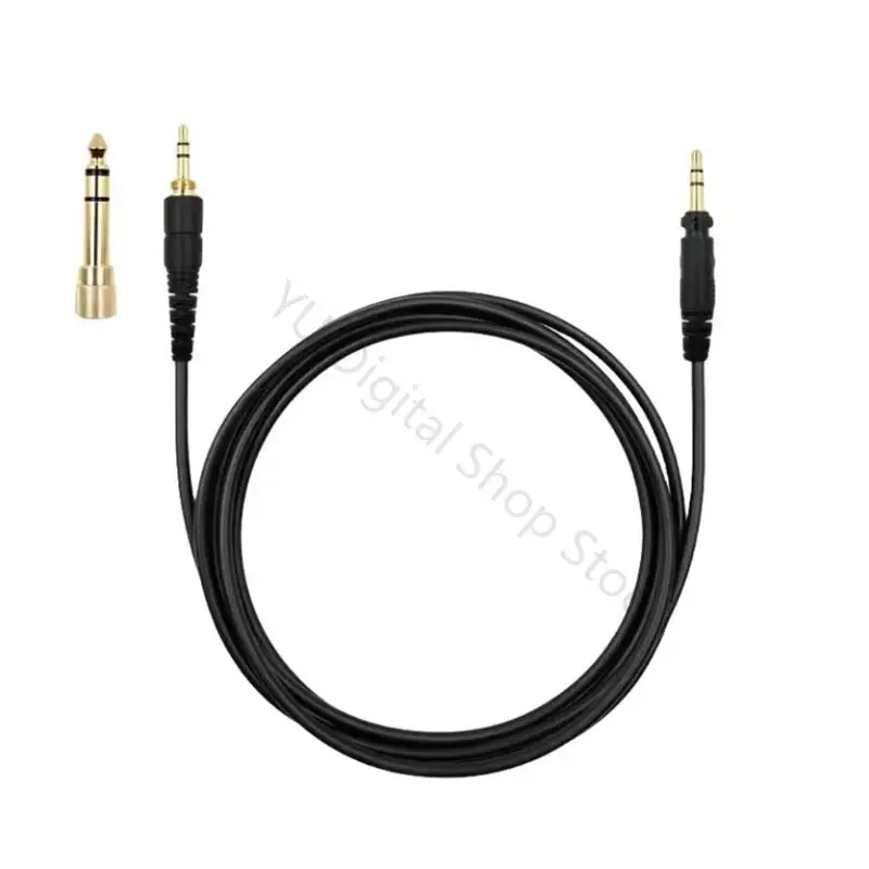 96BA-Gewindestecker-Ersatzkopfhörerkabel, für flexibles Kabel EAHDJ1200/RPDH1200 mit 3,5-mm-Stecker und 6,3-mm-Adapter – Detail 7