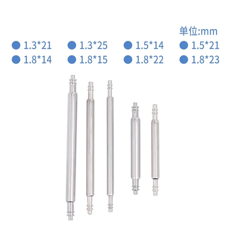 20pcs 10-28mm Stainless Steel Watch Band Spring Bars Strap Link Pins Repair Tools Set Replacing Watch Part  Accessories image 5