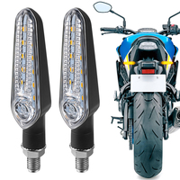 Motorcycle Flashing Directional Flasher LED Turn Signal Light For YAMAHA MT07 Tenere 700 XJ6 FZ6 MT09 Tracer 900 MT10 MT03 FZ25