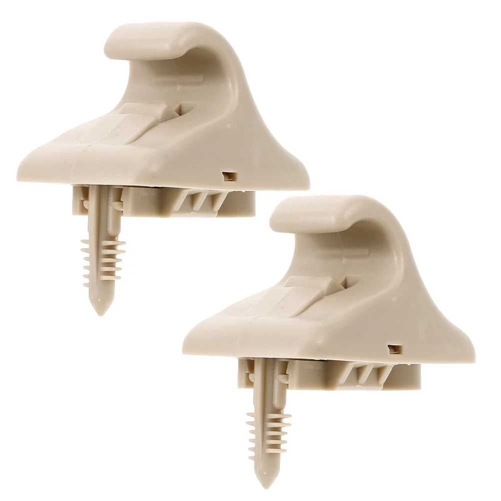 

2pcs Sun Visor Clips Car Interior Accessories Repair Replacement Adjustable Durable Holder Bracket Support Mounting Tool