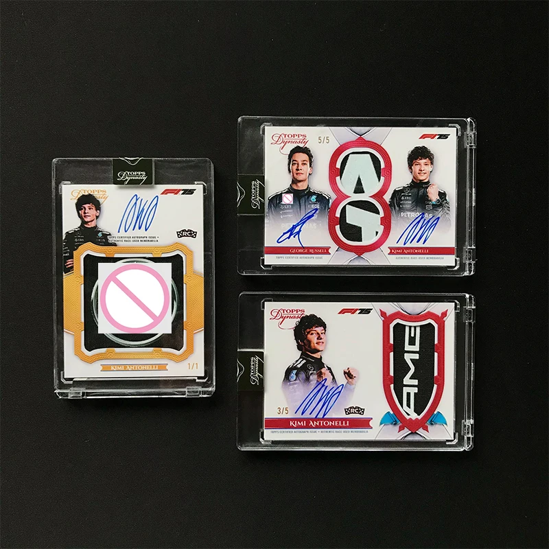 2025-dynasty-f1-antonelli-team-logo-cutting-pa-signature-card-replica-homemade-card-printing-signature-collection