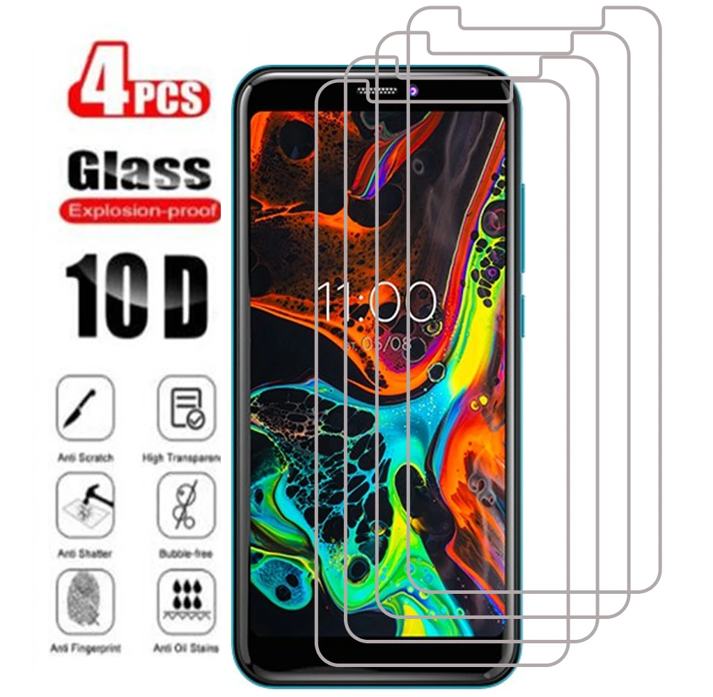 4Pcs For BQ 5560L Trend Tempered Glass Protective On For BQ 5560L Trend Screen Protector SmartPhone Cover Film