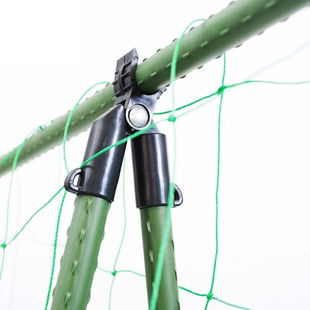 

10Pcs Adjustable Garden Stake Connectors Plastic Plant Supports Joint 0-70 Degree Rotatable Trellis Connector for Plant Growth