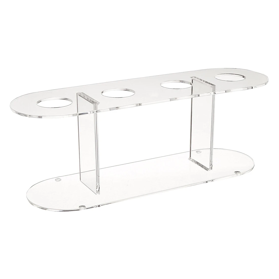 

1pcs Acrylic 4-Hole Double layer Ice Cream Cone Stand