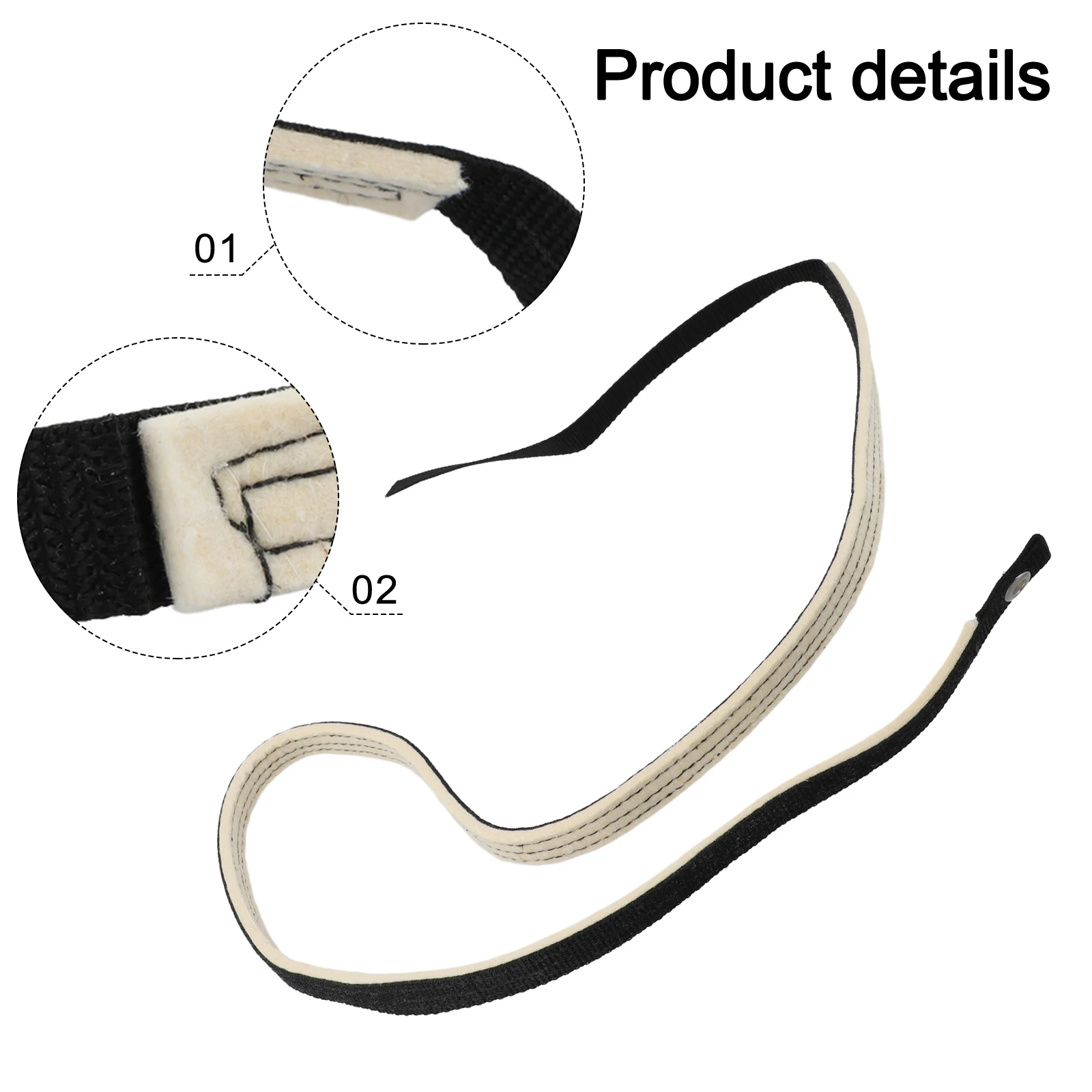 

120cm Elliptical Machine Power Belt Friction Band Elliptical Machine Power Belt Fitness Bike Friction Band Drag Plate Tape Parts