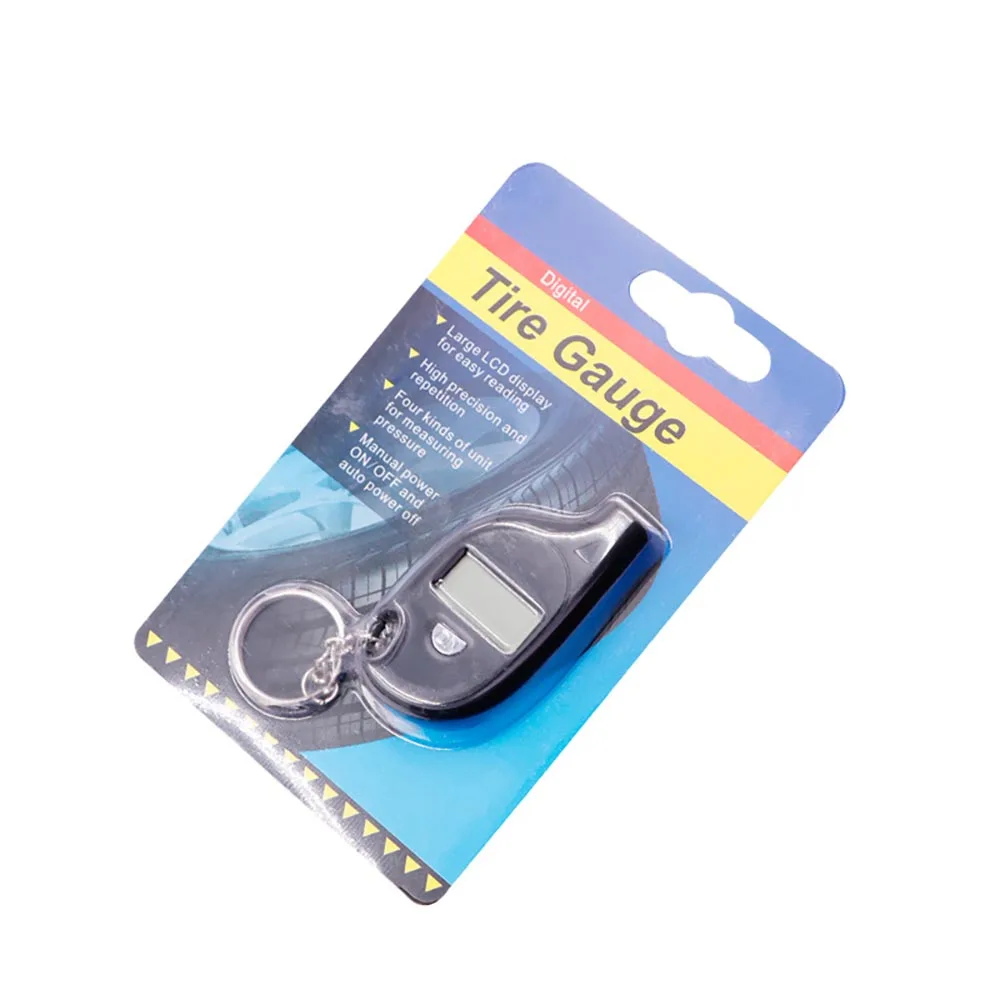 

1pc Mini Digital Tire Air Pressure Tester 21x10mm LCD Display Save Gas Extend Tire Life High Precision Car Inspection Tools
