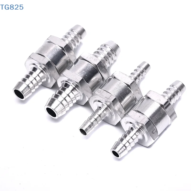 【AN】One Way 6/8/10/12mm 4 Size Aluminium Alloy Fuel Non Return Check Valve