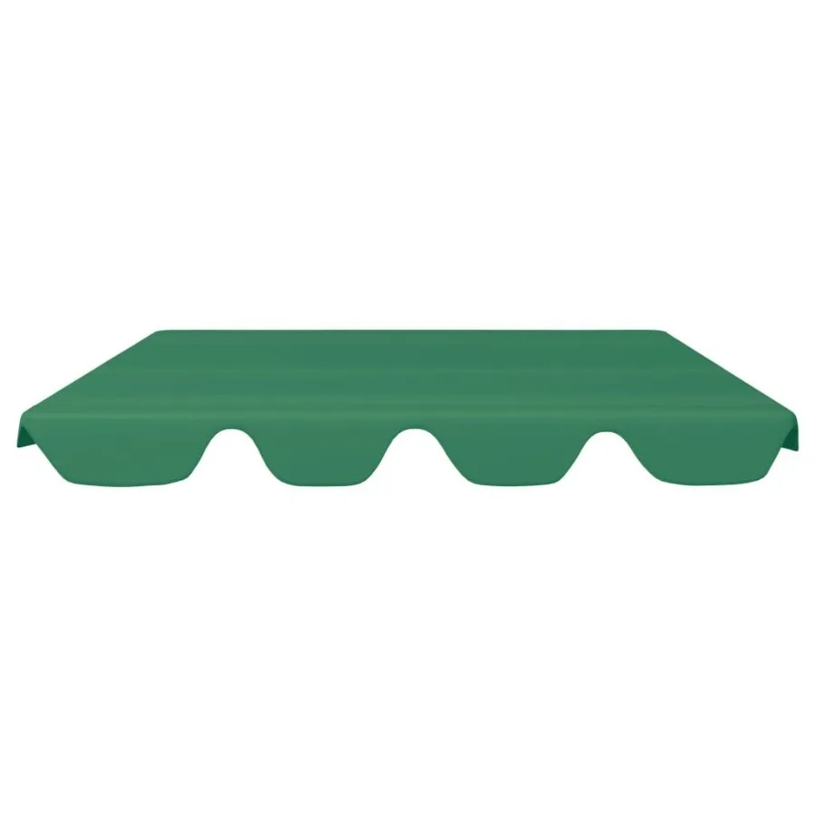Replacement Canopy for Garden Swing Green 74 66.1x43.3 57.1