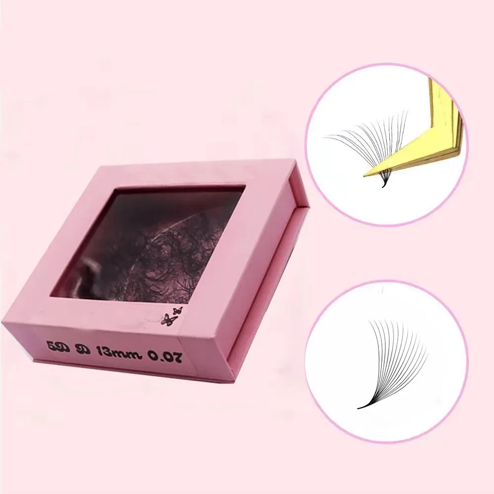 16D 20D.03 Thickness Pointy Base Sharp Slim Narrow Stem Mega Russian Volume Loose Fans Thin Russia Volume Lashes Extensions