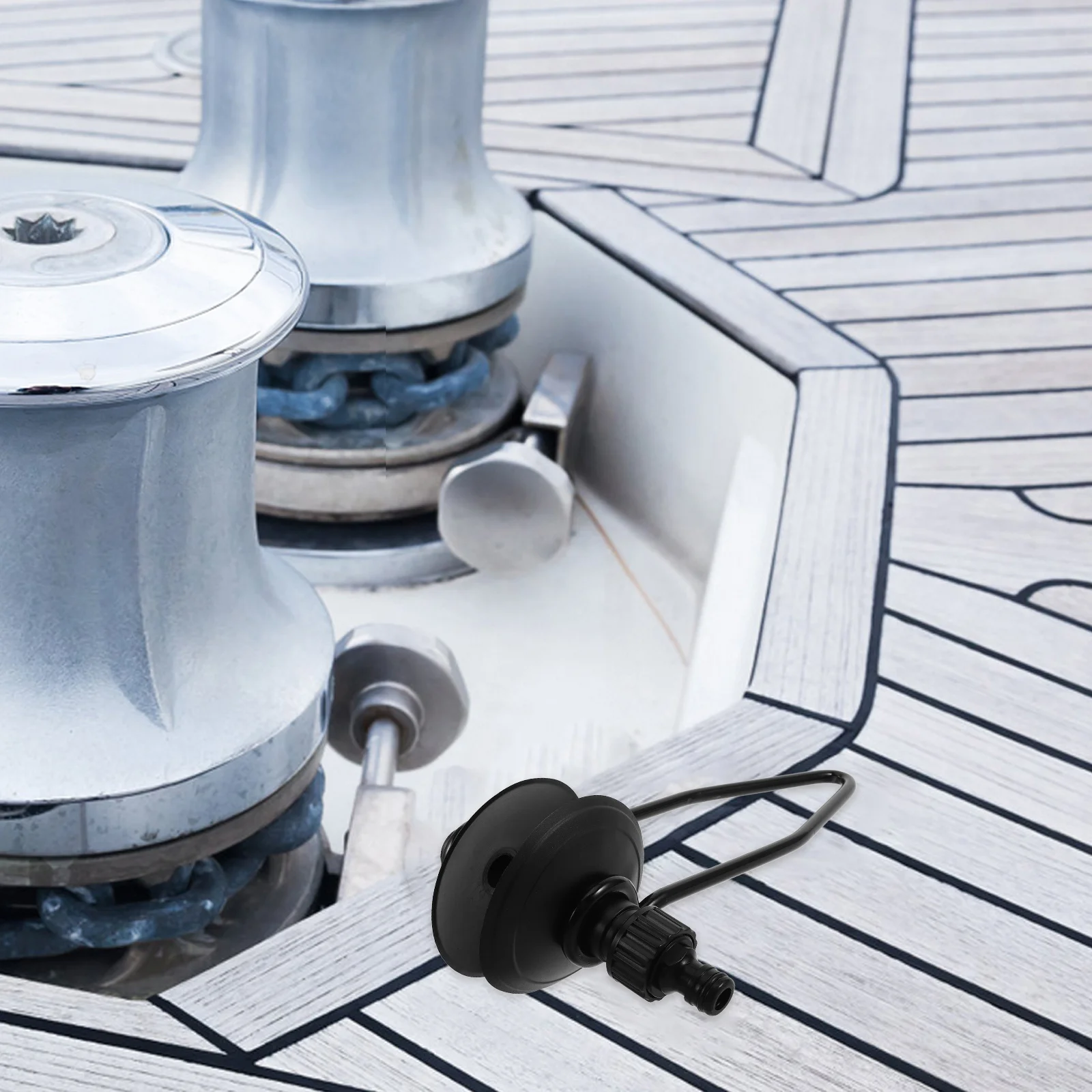 

Small Boat Motor Flusher High Efficiency Outboard Engine Cleaning Tool for Salt Sand Removal Marine Flush Adapter Water Flusher