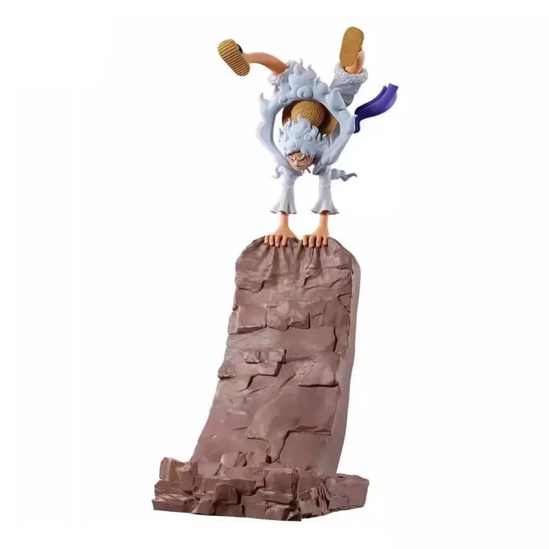 

Bandai One Piece Monkey D. Luffy аниме фигурка Коллекционная модель игрушки для детей подарочные украшения украшение для рабочего стола