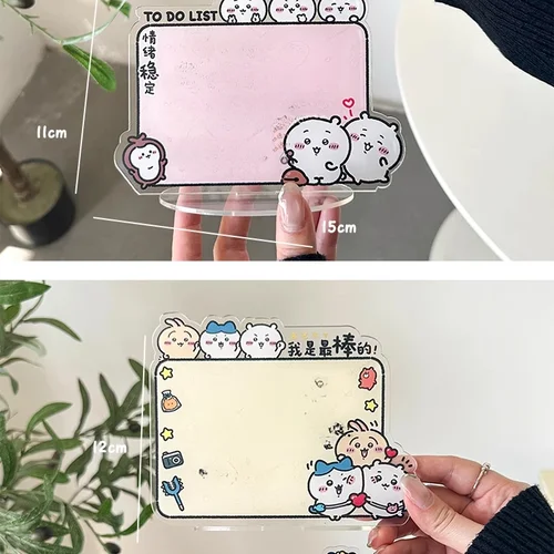 Chikawa 메시지 보드 Palentry Pancisers 찾기 Clear Creative Board 창의적 창의성