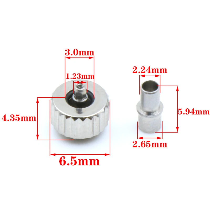 Imagem -04 - Assista Inner Wire Lock Head Crown Acessórios para Breitling Superocean A17360