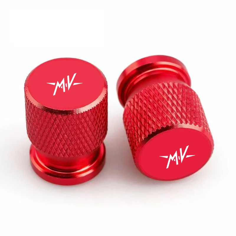 Motorcycle Accessories Wheel Tire Valve Caps Covers 2PCS For MV Agusta F3 675 800 Brutale 800 1000 Turismo Veloce RC